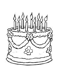 Fuzzy loves birthday cake coloring pages. Birthday Cake Coloring Page Free Printable Birthday Cake Is A Cake Given To Someone Birthday Coloring Pages Happy Birthday Coloring Pages Lego Coloring Pages