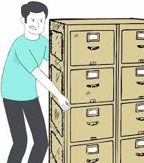 filing cabinet removal disposal loadup
