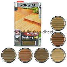 Details About Ronseal Ultimate Protection Decking Oil 2 5 5 Litre Clear Or 5 Natural Shades