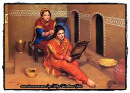 Image result for kudrati villages ladies painting images