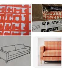 Ikea Karlstad Sofabed Footstool Husie