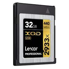 Thẻ Nhớ Lexar XQD 2.0 32GB PROFESSIONAL 2933X (440MB/s) - Hàng Chính Hãng