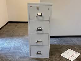 4 drawer vertical fire file cabinet