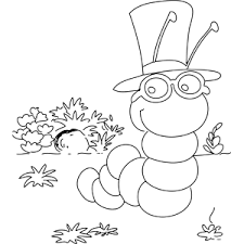 26kb, inchworm coloring page n7 picture with tags: Pin On Elementary Color Pages