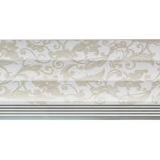 The depth on the design varies from one design to another. Pvc Ceiling Curve Floral Stripe