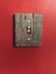 Reclaimed Wood Light Switch Cover 5x5 Other Sizes Avaliable Rustic Bathroom Decor Rustic Diy Rustic House