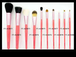offering cosmetic brushes