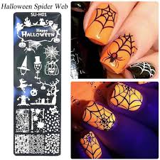 halloween nail art sting plates 6