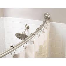 Adjustable Length Curved Shower Rod