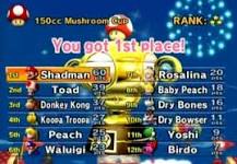 How do ranks work in Mario Kart Wii?