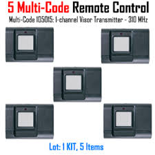 multi code105015 1 channel visor