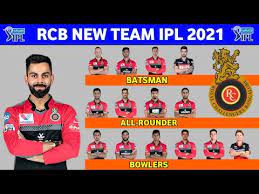 Ipl 2021 rcb team rcb new players 2021. Ipl 2021 Rcb Squad 2021 Royal Challengers Bangalore Full Squad Ipl 2021 Rcb Full Squad 2021 Youtube