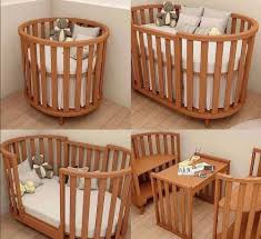 This 4 In 1 Convertible Crib Bassinet