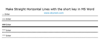 Büromaterial, schreibwaren, lehrmittel und mehr. How To Insert Straight Horizontal Lines In Ms Word