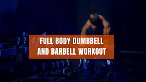 5 day dumbbell and barbell workout plan