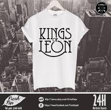 Kings Of Leon T Shirt Caleb Followill The Kooks Striche Music Tour Rock Band Clever T Shirt 10 T Shirt From Yuxin01 12 18 Dhgate Com