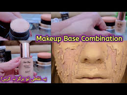 makeup base combination for begginers