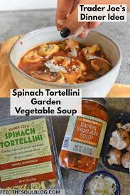 trader joe s spinach tortellini