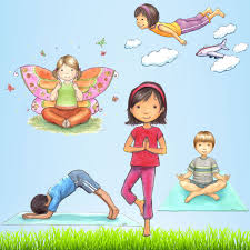 poses international kids yoga day