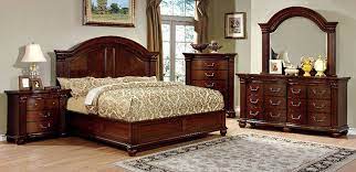 Cherry wood furniture cherry bedroom furniture furniture wood dining room cherry wood bedroom wood bedroom decor wood bedroom a number of paint colors can be used in a room featuring cherry wood furniture. Old World Cherry Brown Wood Bedroom Furniture 5pcs Queen Mansion Bed Set Ifd Furnishings