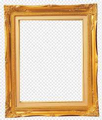 rectangular brown wooden painting frame