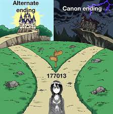I accept the alternate ending as true canon. : r/Animemes