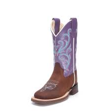 girls purple cowboy boots bsc1907