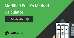 modified euler s method calculator