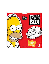 Hey sport fanatics, why don't you take a break from basketball and football talk, and cover the bases of baseball this time? Trivia Box Novelty Simpsons En Liverpool