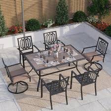 Metal Patio Outdoor Dining Set