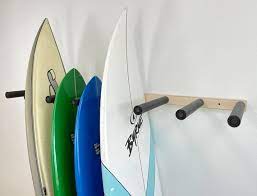 Vertical Surfboard Wall Rack Holds 7