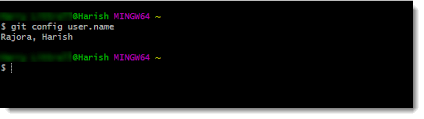 default credentials for git config