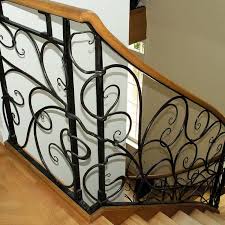 Custom Wrought Iron Staircase Crézé