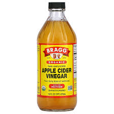organic apple cider vinegar with the