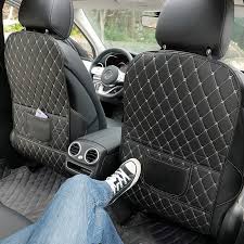 Car Back Seat Protector Pu Leather Anti