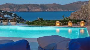 grece location villa mykonos piscine