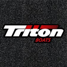 triton white boat carpet graphics the
