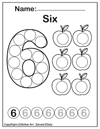 These alphabet coloring sheets will help little ones identify uppercase and lowercase versions of each letter. Set Of 123 Numbers Count Apples Dot Marker Activity Coloring Pages For Kids