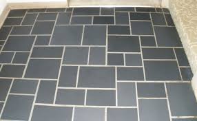 slate floor red bio tile grout
