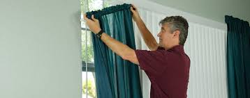 how to fit curtain poles concorde blinds