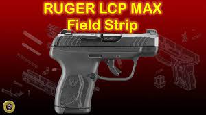 ruger lcp max field strip you