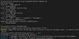 inspecting docker containers with
