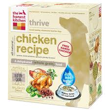 Honest kitchen dehydrated dog food. Honest Kitchen Thrive Dehydrated Grain Free Chicken Dog Food 10 Lbs