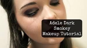 adele dark smokey makeup look how to