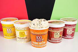 halo top vs enlightened which low