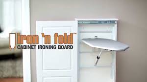 iron n fold cabinet ironing board