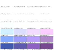 Purple Paint Swatches Paintingcanvas Info