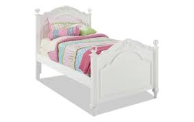 madelyn twin white bed bob s