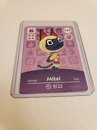 1 appearance 2 personality 3. Mitzi 226 Animal Crossing Amiibo Card Authentic Series 3 New Never Scanned Ebay