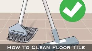 how to clean floor tile terratile